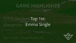 Win vs Alexander 9/19/24