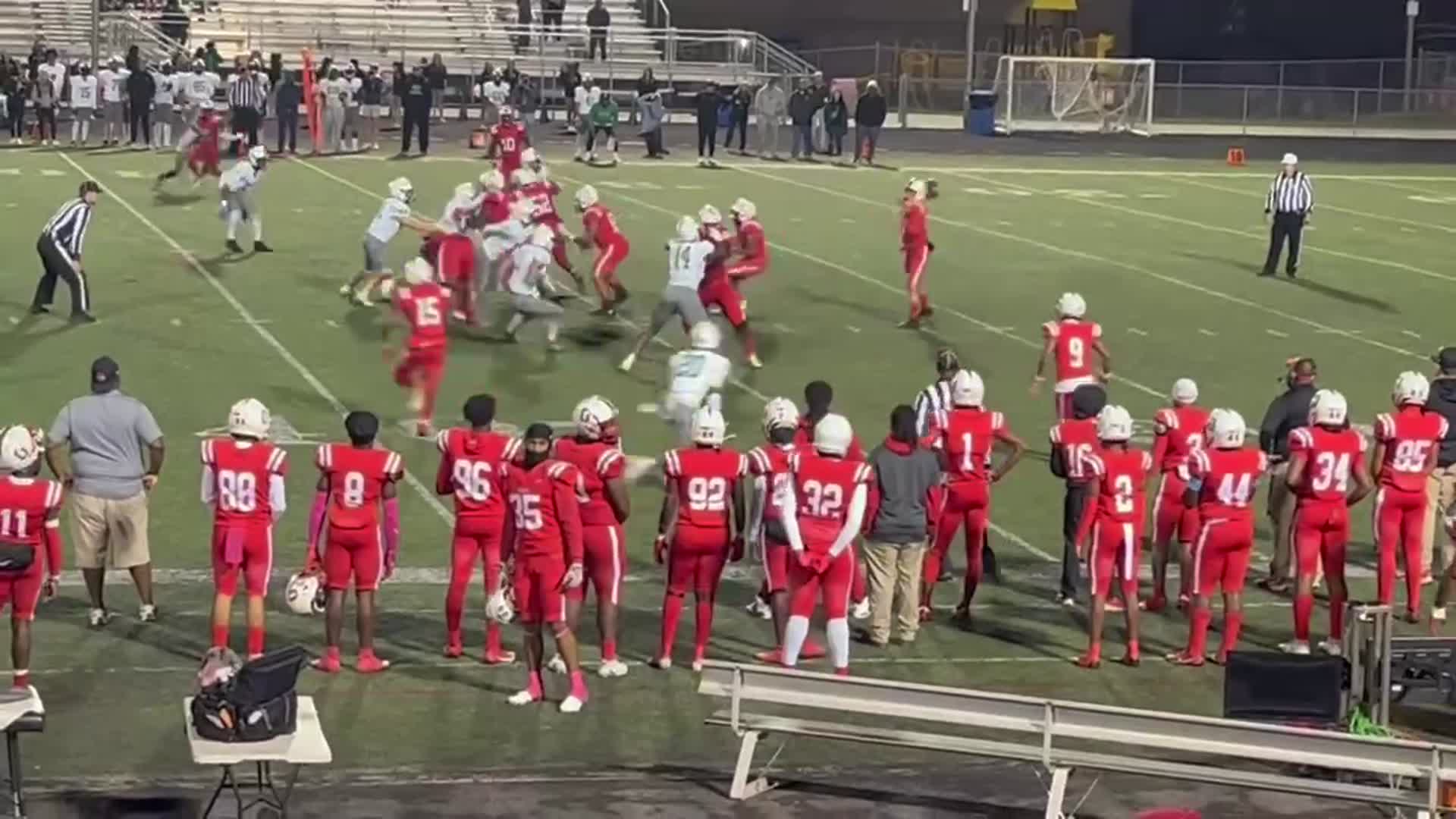 Big play against Myers Park 10/18/24