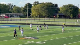 JV game vs London; pass and shot on goal