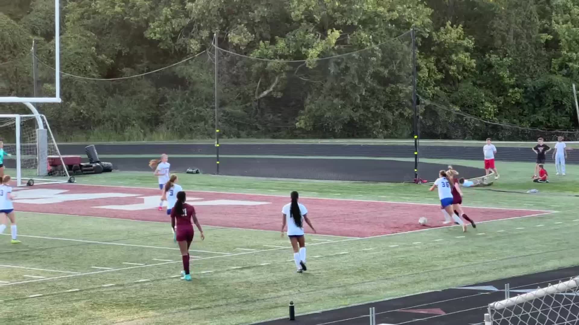 Lucy Foley stop Cols Academy from scoring