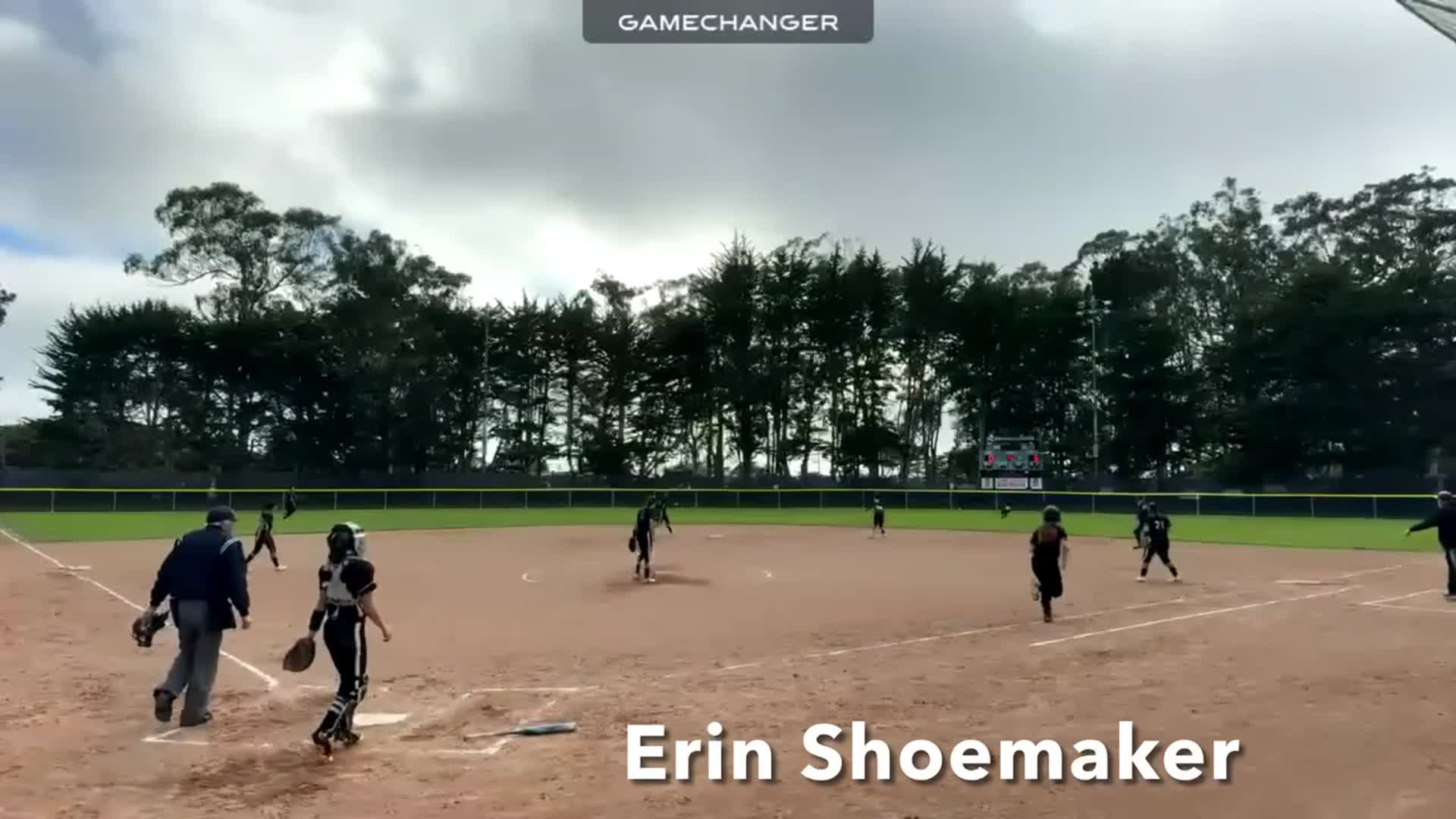 Erin Shoemaker is the Pacific Grove player of the game.