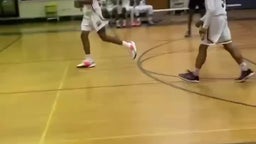 Benito Scott with the 10 points and the Game Winner Vs Vaux high king now 3-1