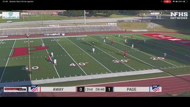First goal of my team vs page