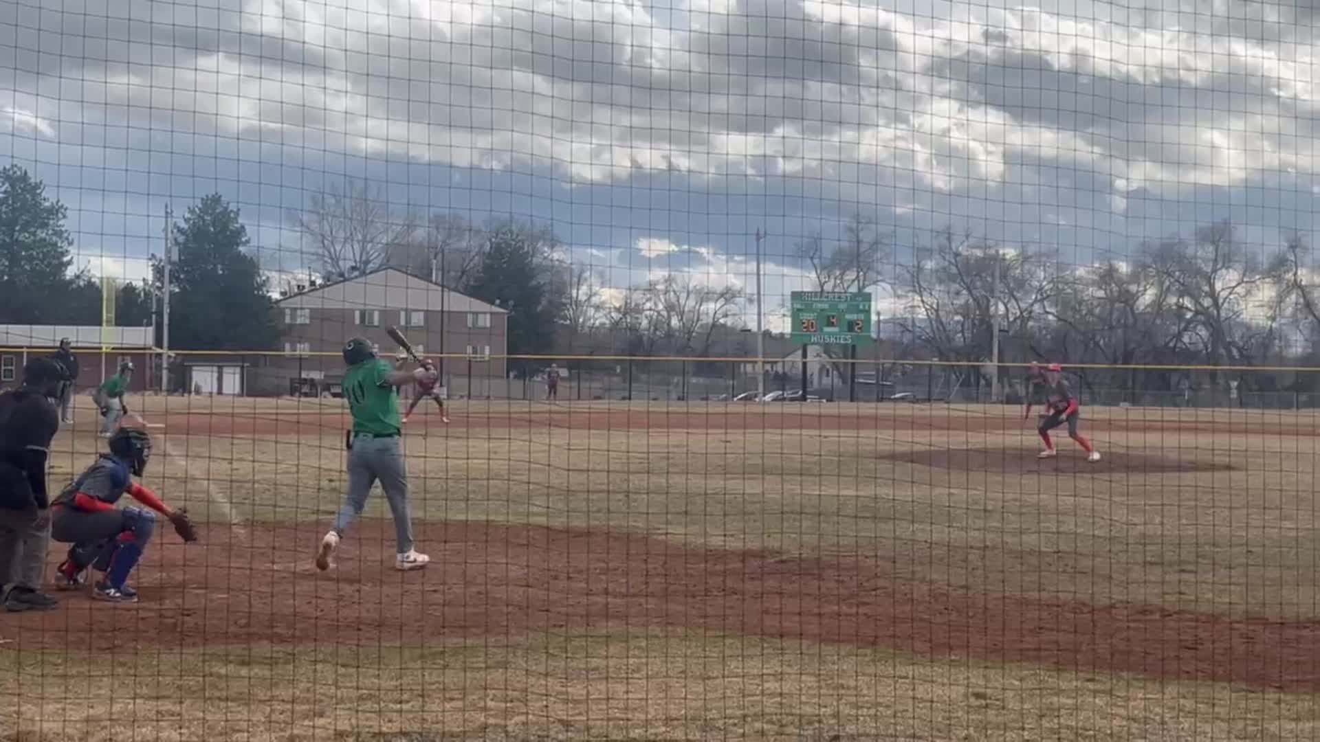 2nd Single & RBI - Aidan Clark #20 - Freshman