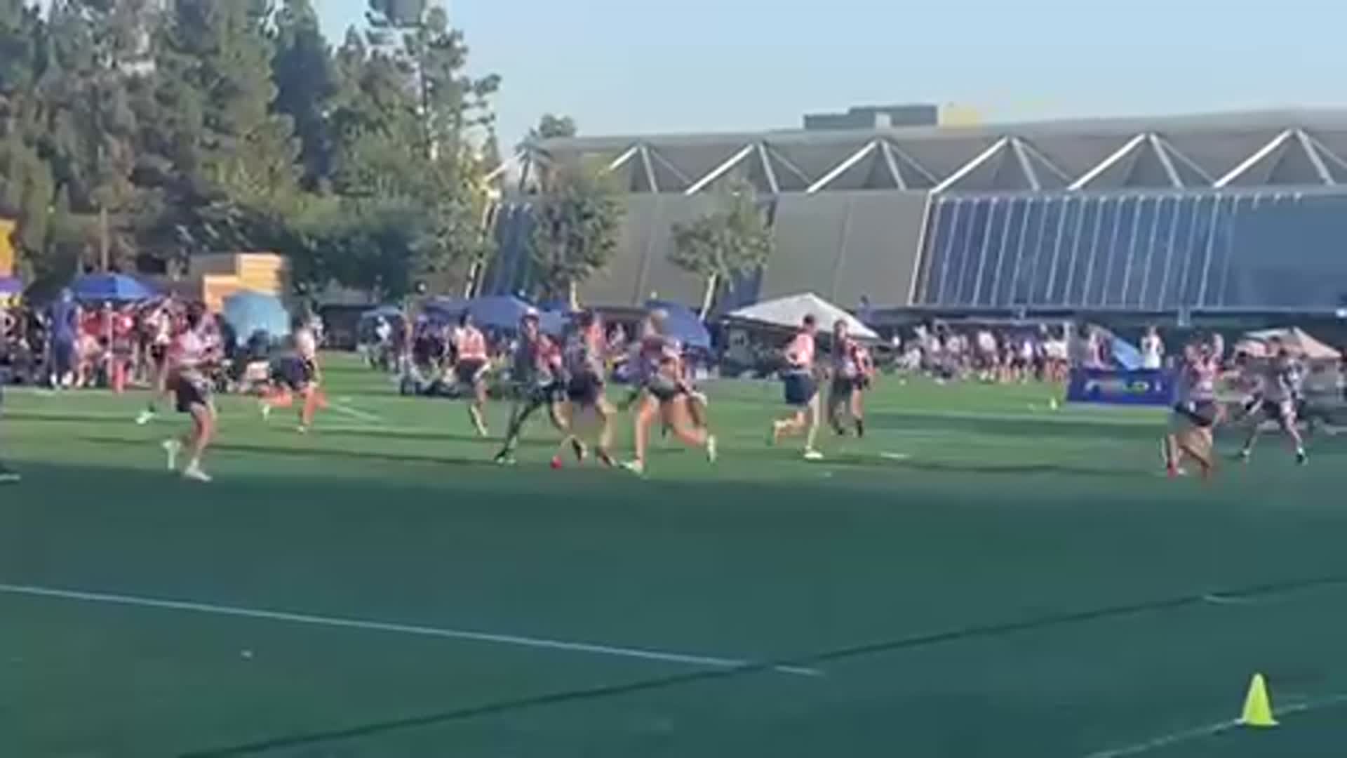 LA RAMS tournament going for 2 xp pass