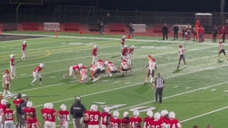 4th quarter Kamiakin #9 Trent Woodhouse to #13 Mason Severson for a 30 Yard Touchdown