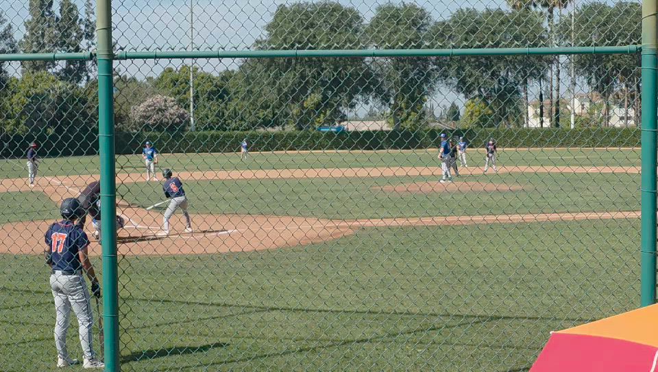 Sacrifice Fly Gets ERHS Varsity on the Board in the Bottom of the 2nd Against Grant Generals in Live Game Action