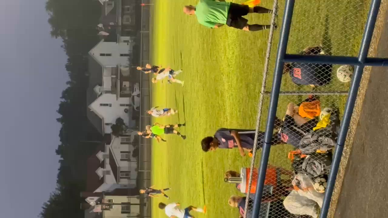 Passed to Troy Thompson and passed back to me for a goal