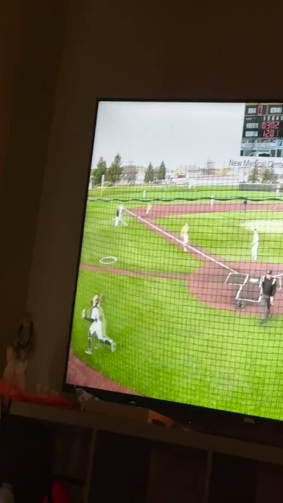Amazing hustle for the out!