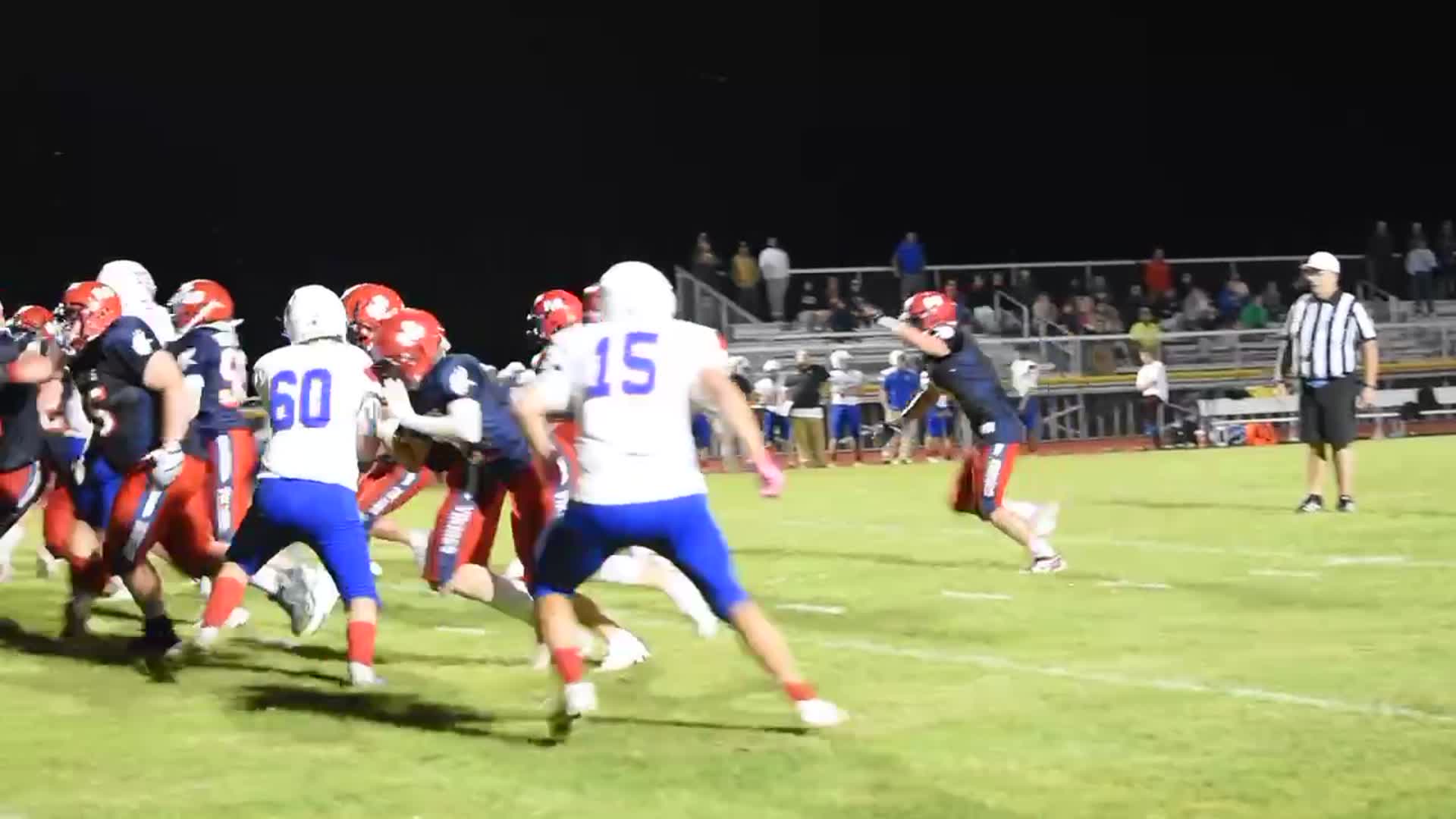 Evan Fleury's touchdown