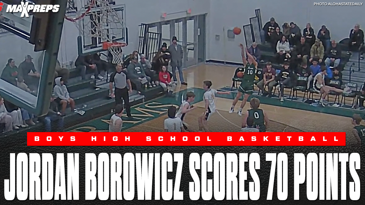 Minnesota Junior Jordan Borowicz erupts for 70 points in close win