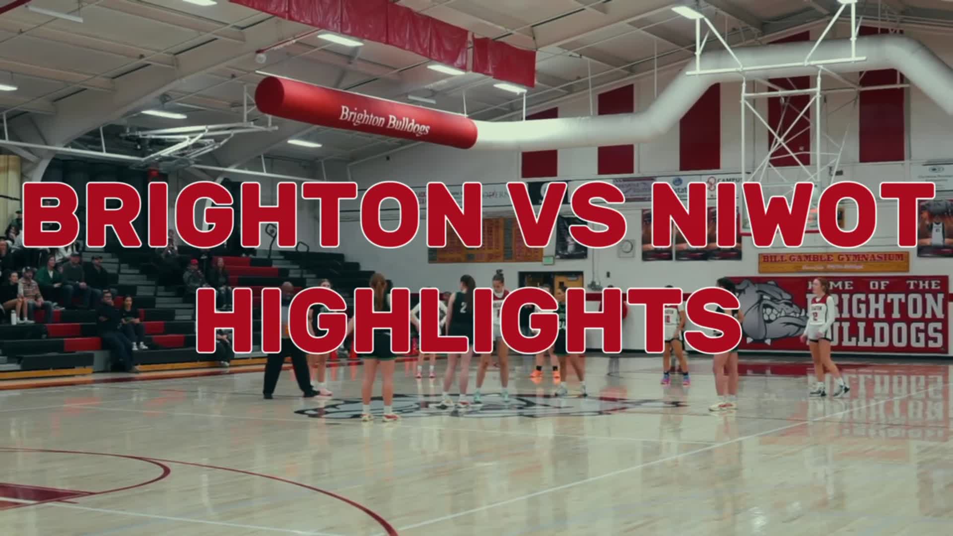 BRIGHTON VS NIWOT 1/11/2025