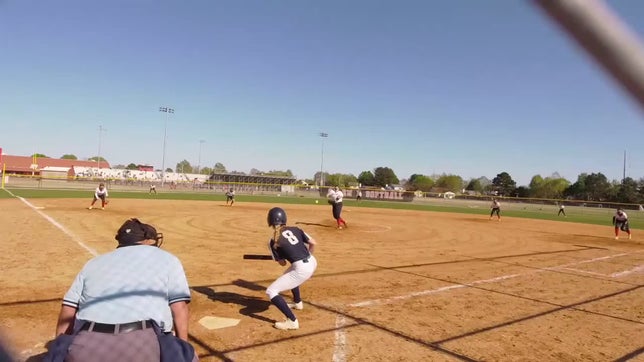 3rd Base bunt coverage - out at first