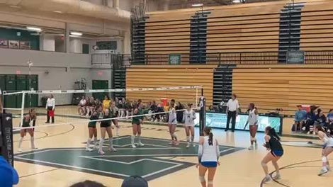 1-handed set against Zionsville.