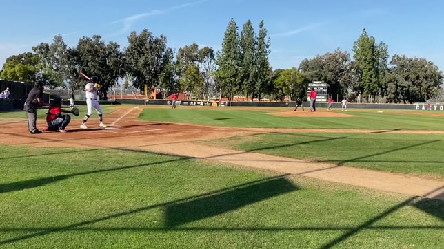 Unassisted double play vs. Canyon. 02/14/24