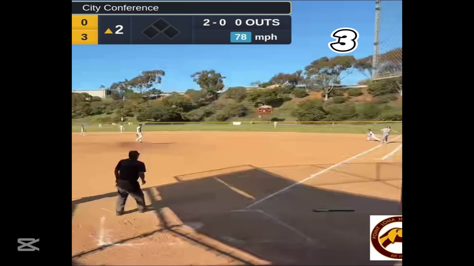 9 put outs - Cole Frost