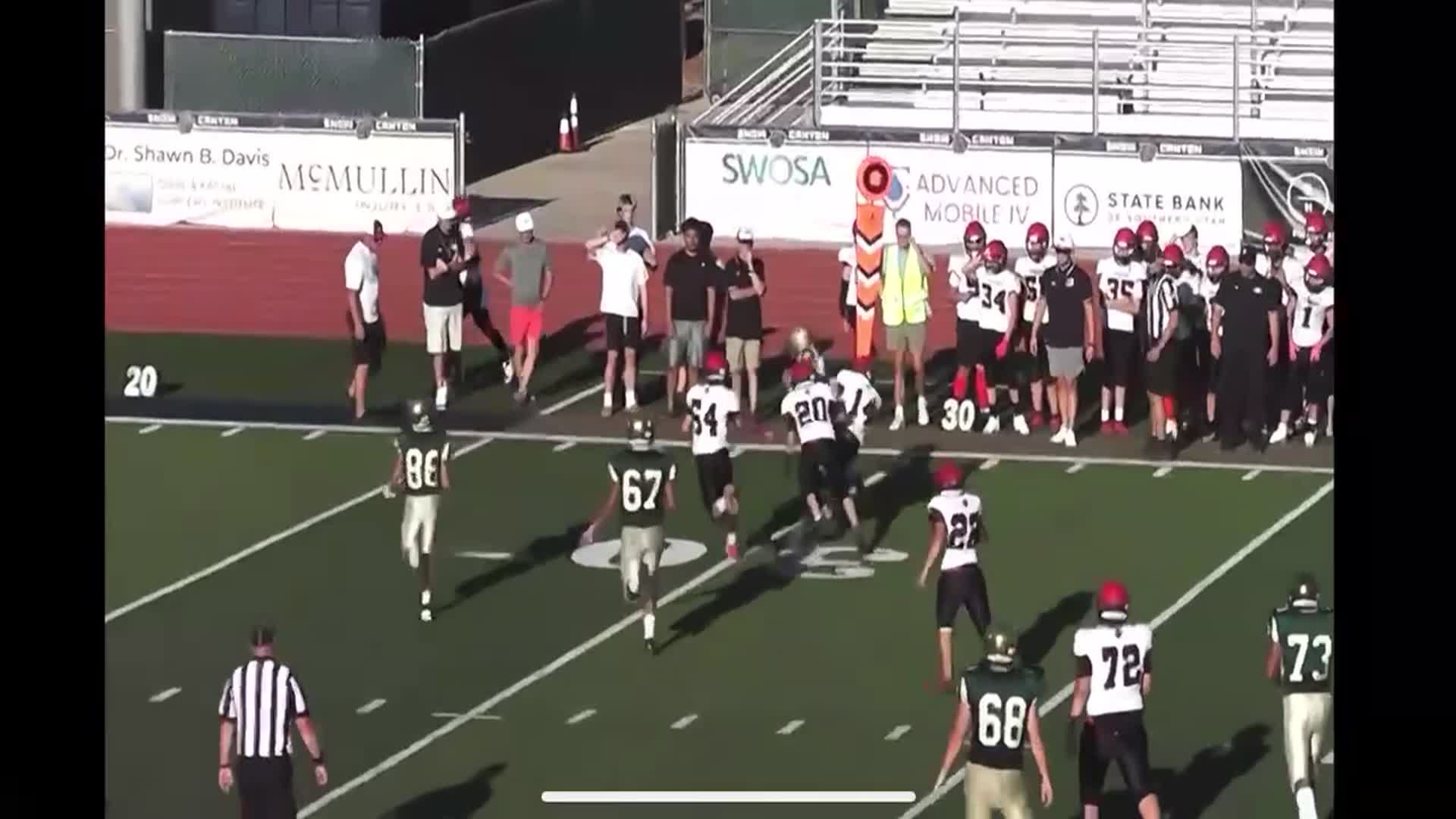 #54 Rexten Abbot stop SC from scoring