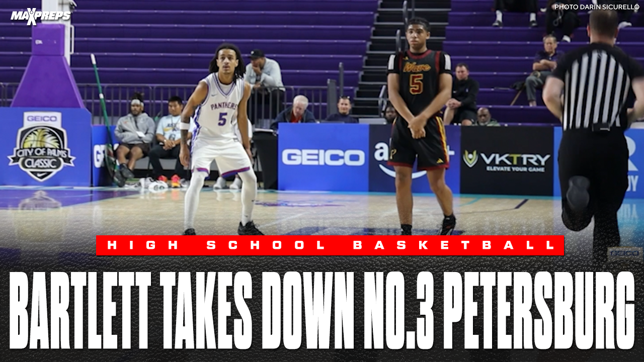 Bartlett Overpowers Petersburg to Advance at City of Palms Classic