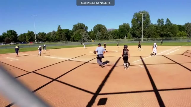 3-run home run vs Arizona Storm Hill-Royer 14u at the Colorado Sparkler