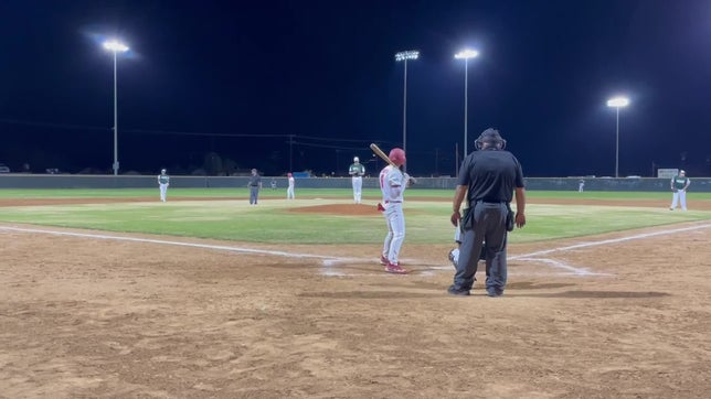 Score is 1-0 Holtville "JJ" hits a two run RBI Imperial wins 2-1