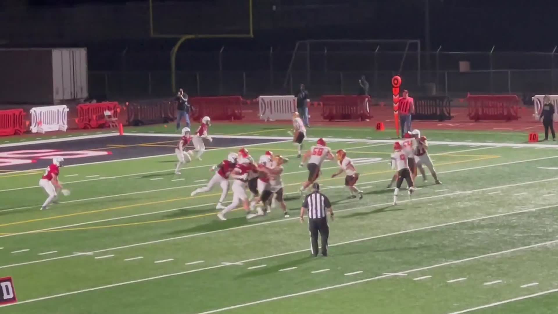 4th quarter Kamiakin #9 Trent Woodhouse to #13 Mason Severson for a 14 Yard Touchdown