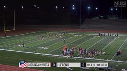 Lauren Culebro with a 2-yard TD reception vs. Legend High School - 9/10/2025