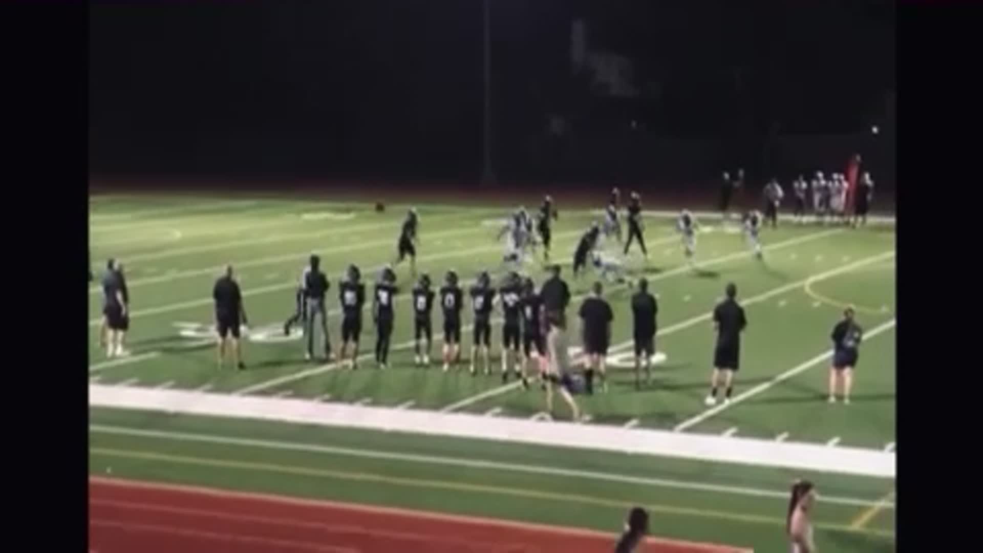 Carter Vanderwel's massive TD run!