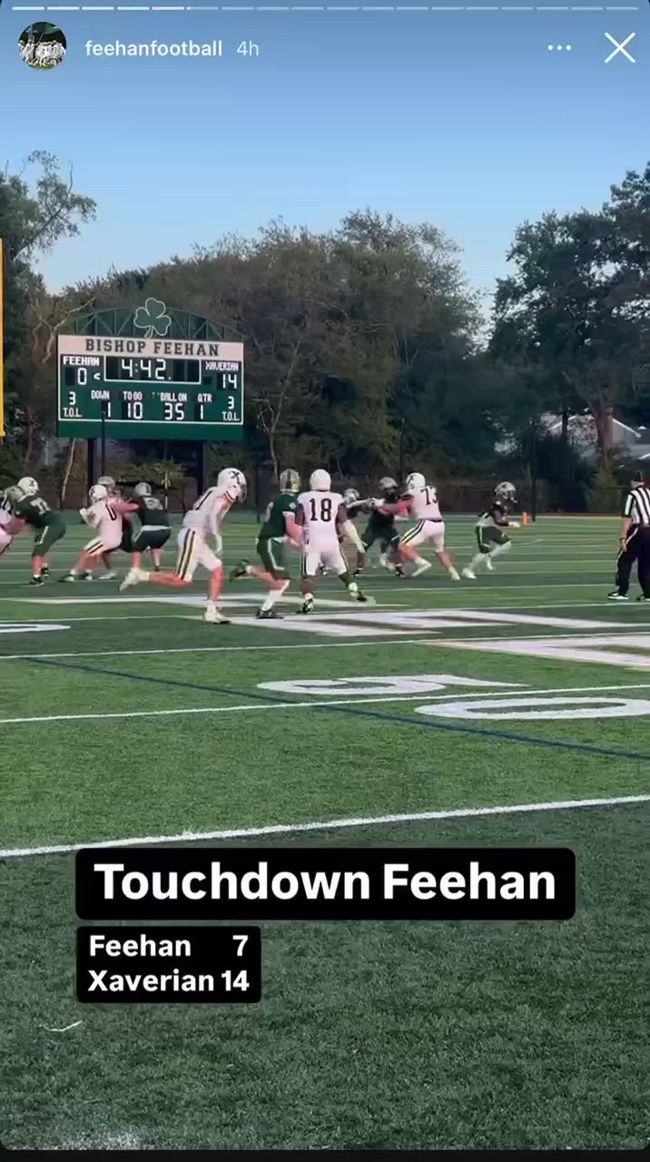 65 Yard Passing TD Owen Mordas to Brayden Goodwin