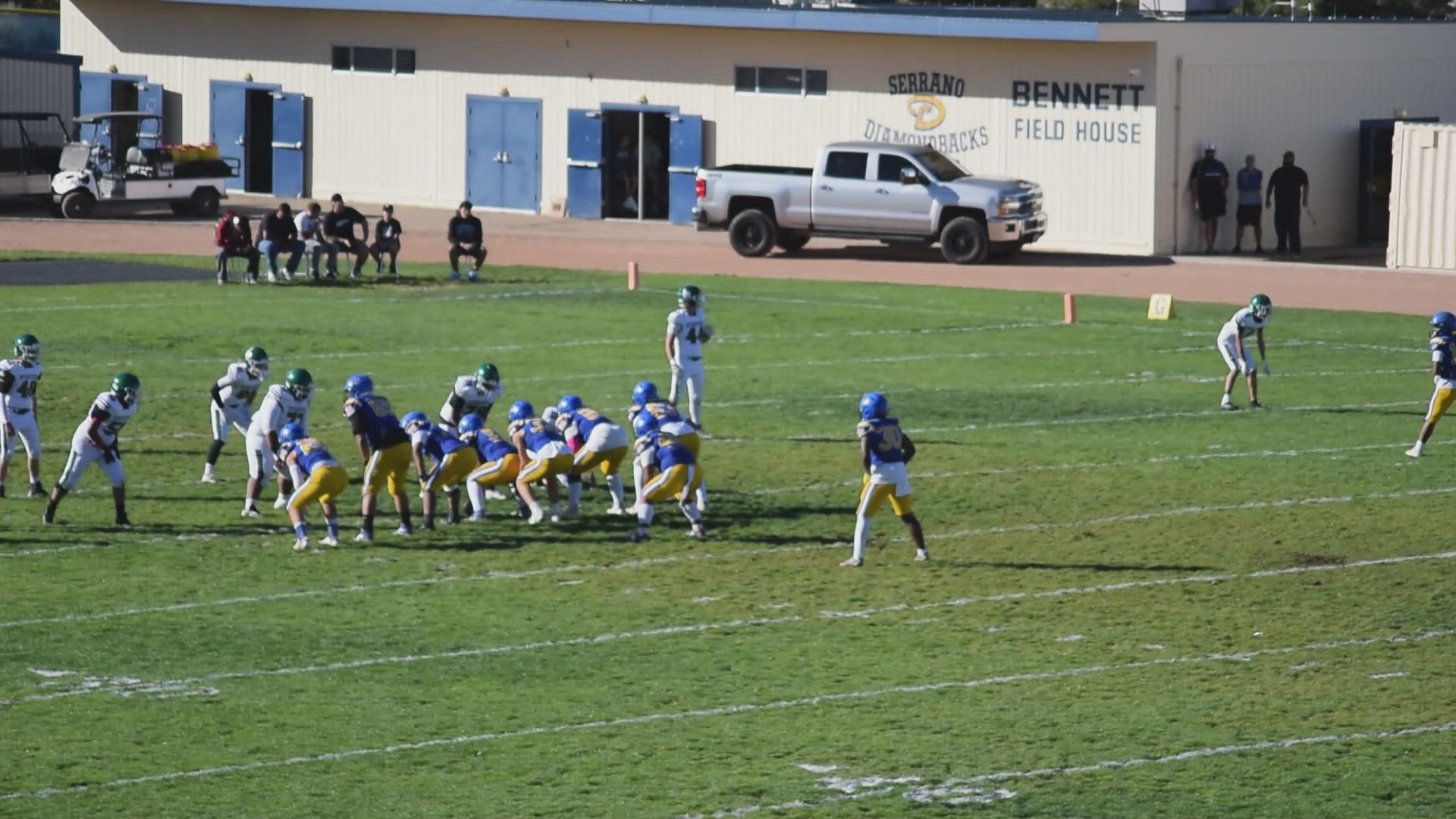 Johnny Sheppard II #30_Serrano JV vs. Burroughs_15 Yd TD