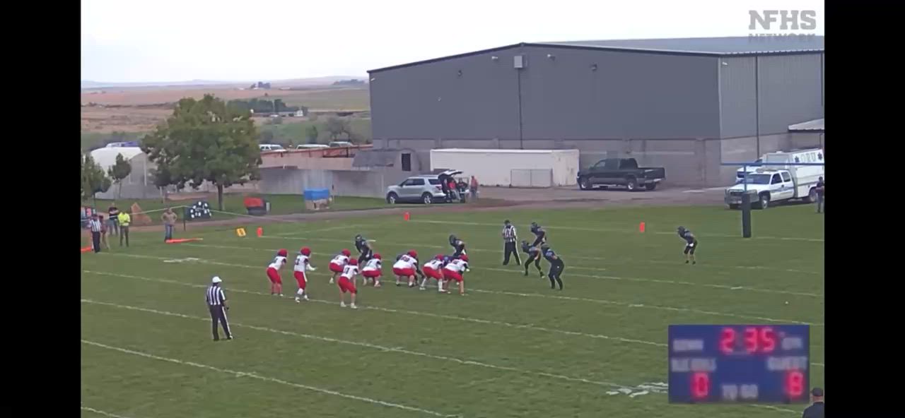 25 yard pass for a touchdown