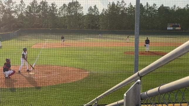 Swing/ miss strikeout.