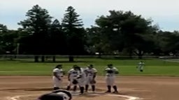 Centerfield diving catch