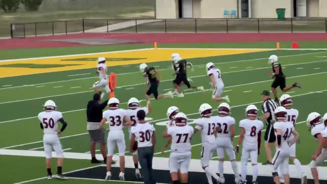 35 yard TD rush
