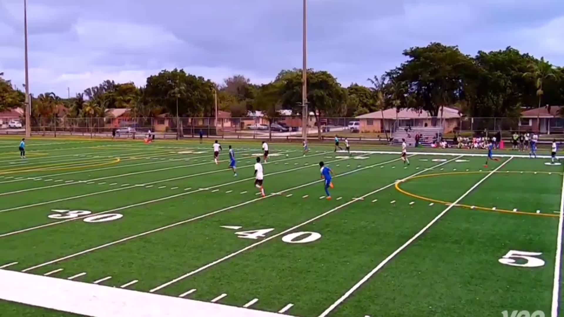 Nicholas Neunie 5 Goals against Hallandale