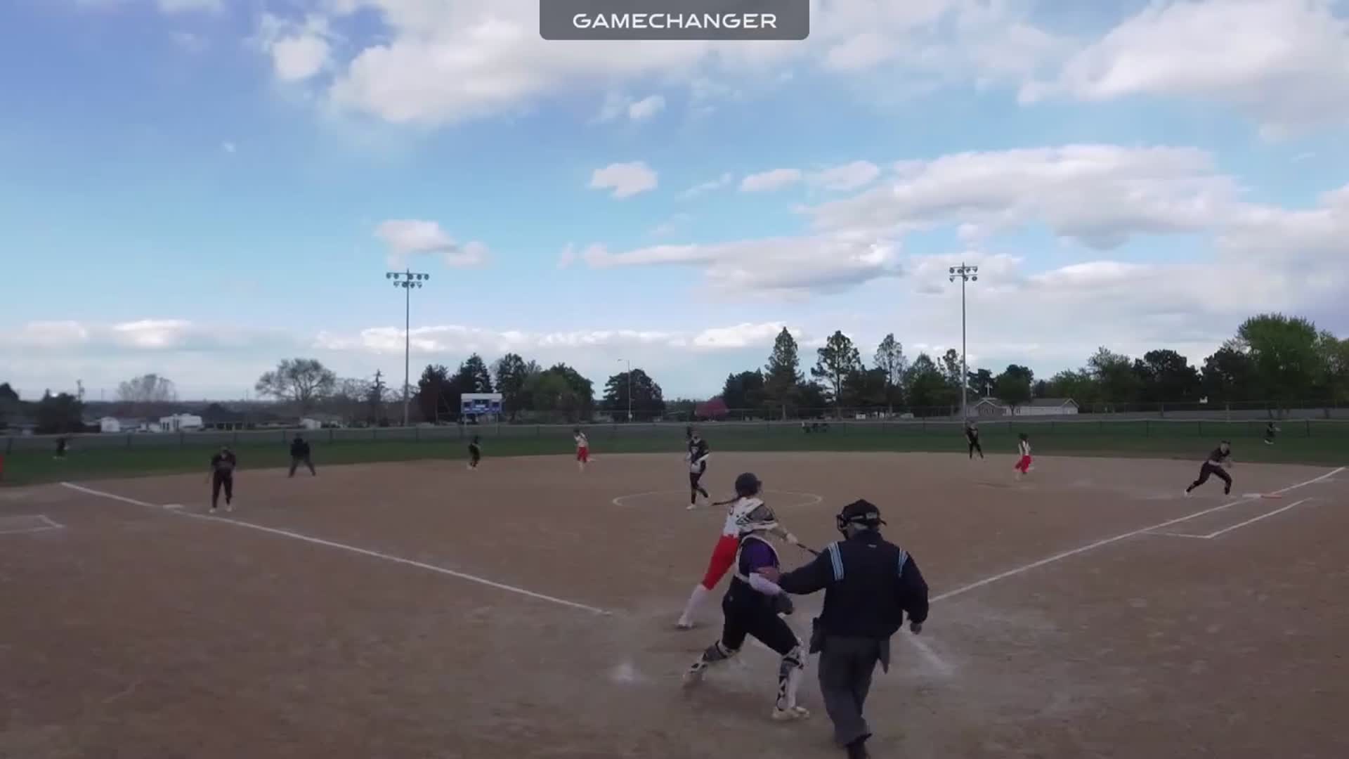 Harley 2 RBI triple vs. Hanford HS 4-16-24