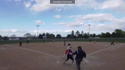 Harley 2 RBI triple vs. Hanford HS 4-16-24