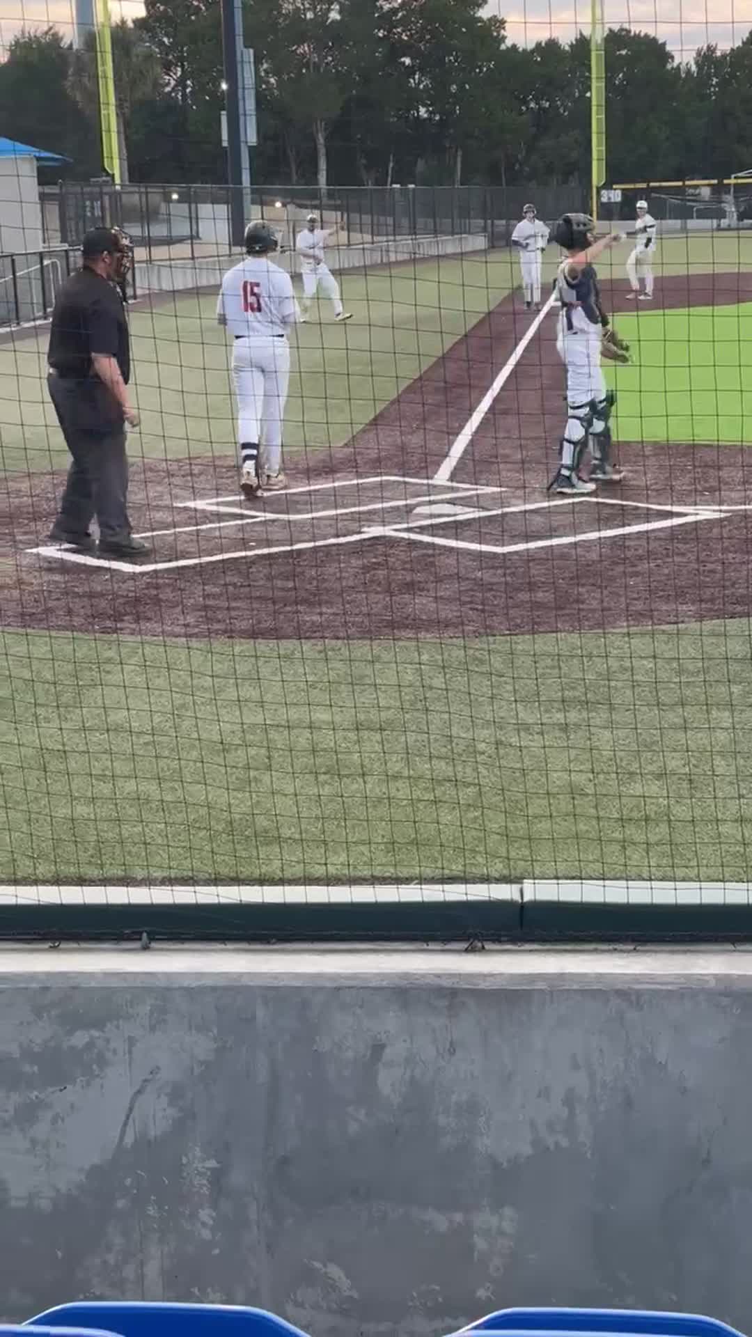 Grayson hits a triple 2-27-2025