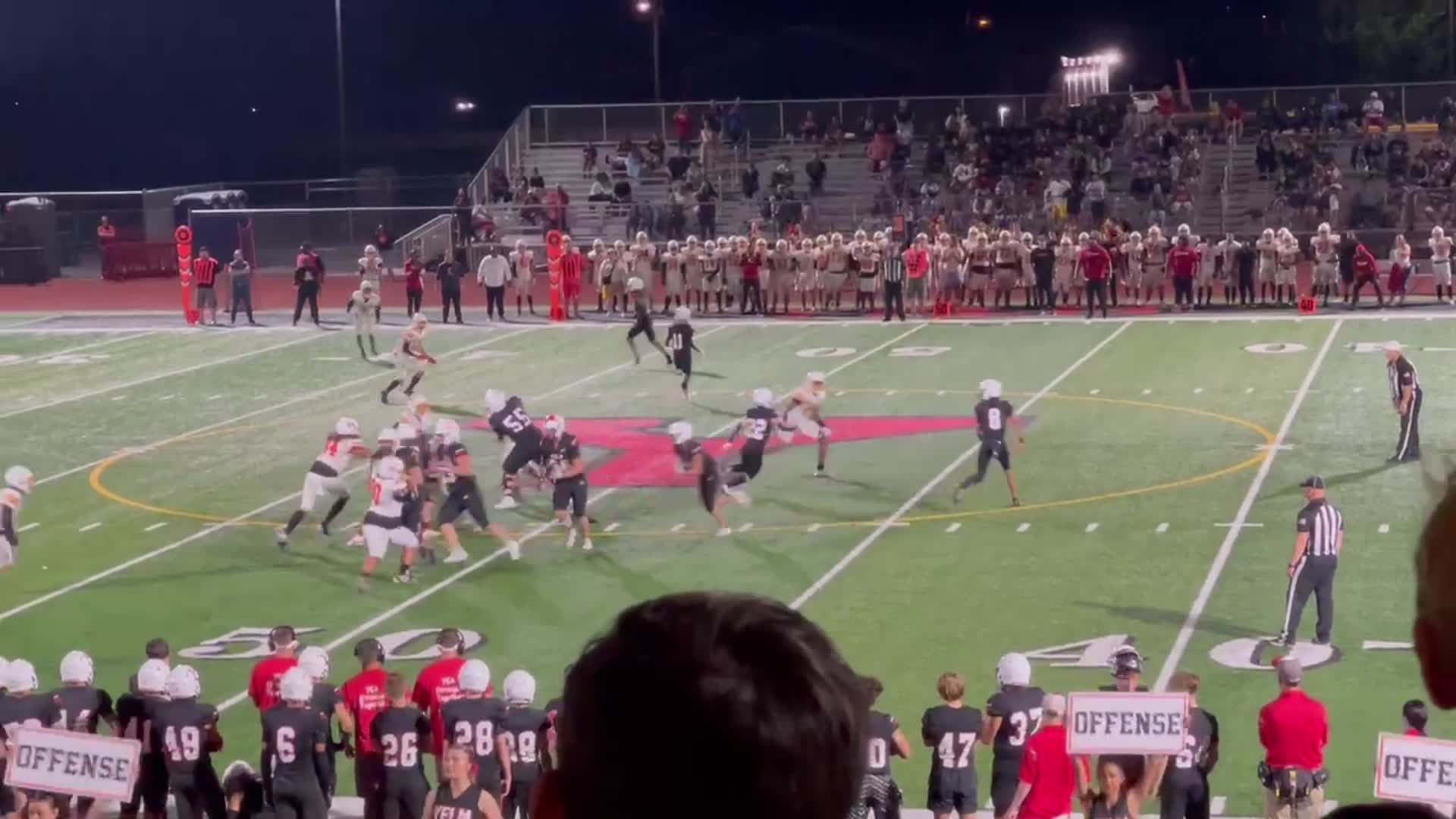 4th Quarter Yelm #5 Marcus Ronquillo 29 yard rush