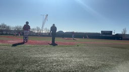 Stand up RBI double off the fence!