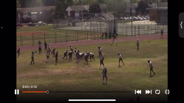 6'0 , 156 lbs wr, qb , db