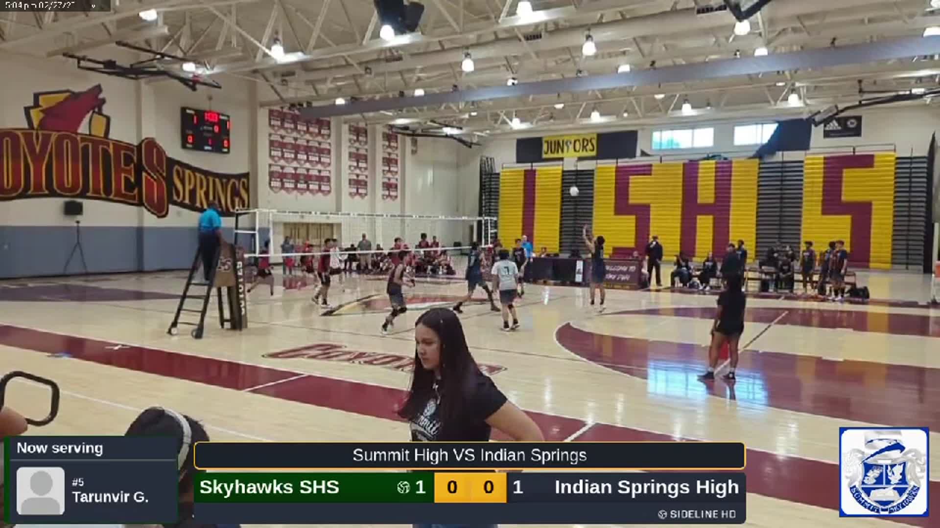 SHS VS Indian Springs High