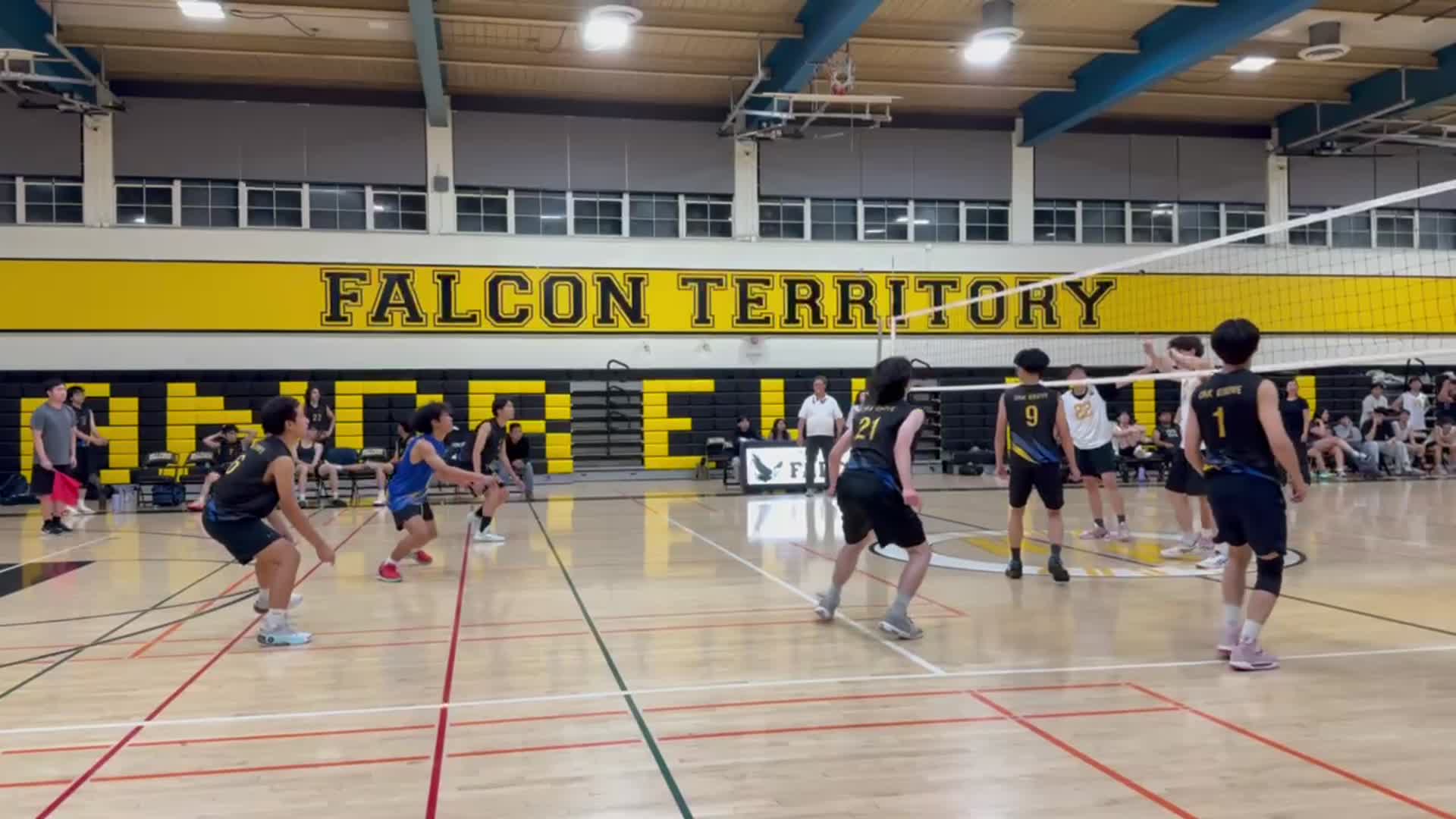 5/5/2025 Varsity Boys Volleyball - Oak Grove @ Hill (Oak Grove wins 3-1)