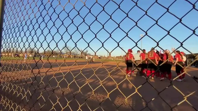 Katie Salazar 2 RBI Homerun