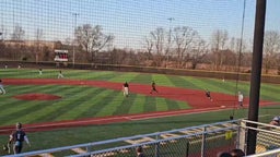 Jasean Perry #3 with a stand up double for the start of the season and game