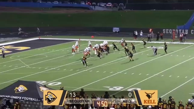 Highlights from Sequoyah vs Kell.