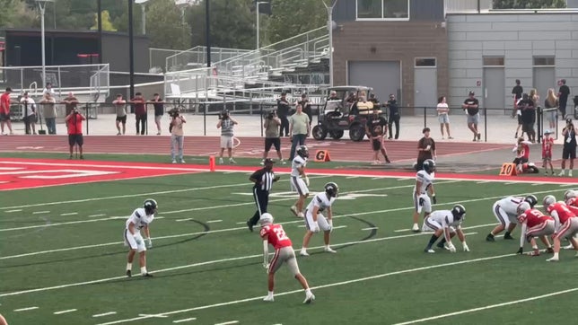 Troy Ellermeier picks off Bountiful for a pick 6