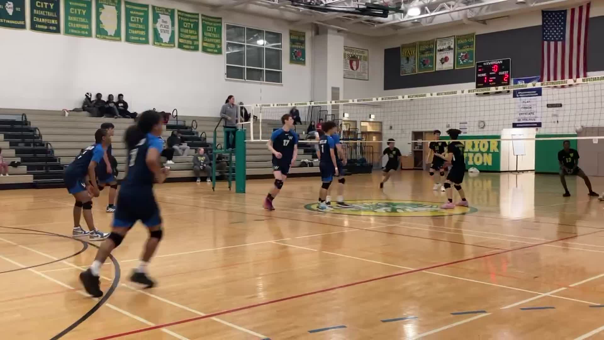 Great Defense from the Wells Raiders!