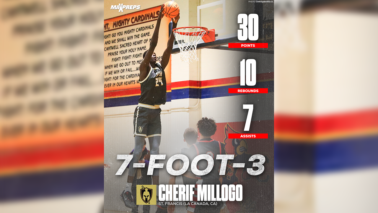 There’s a new "Cherif" in Town at St Francis and he's 7-foot-3