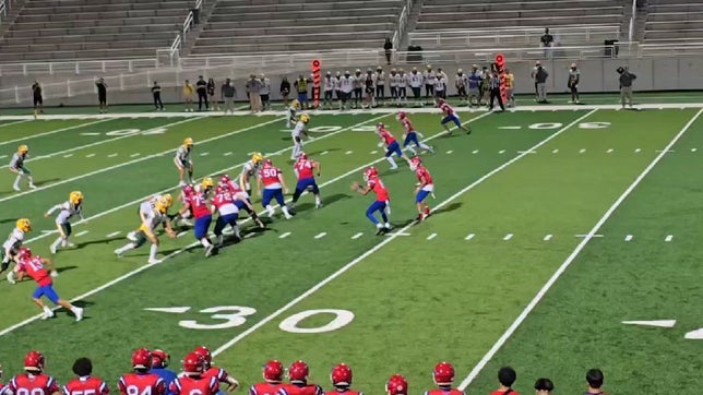 1st rushing TD from 25 out vs Mayfield 8/29/25