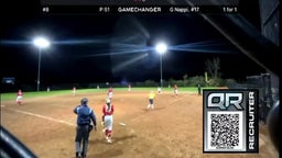 Homerun sent deep into the night.